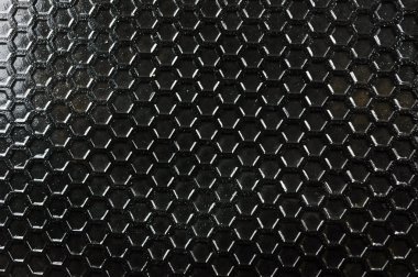 Black honeycomb pattern clipart