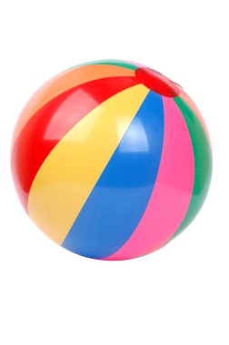 Colorful plactic ball i clipart