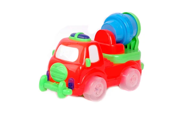 Plastik oyuncak araba — Stok fotoğraf