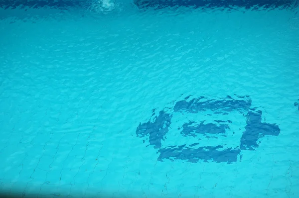 Desen mavi Yüzme Havuzu döşeme detayları — Stok fotoğraf