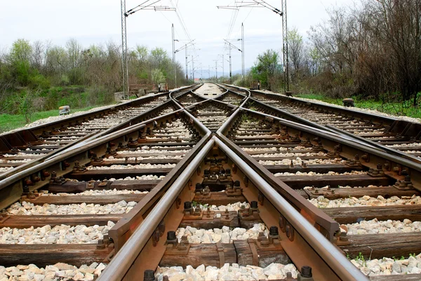 Ferrocarril — Foto de Stock