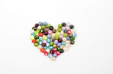 Bead heart clipart