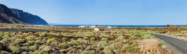 空路兰萨罗特岛，加那利群岛 — 图库照片