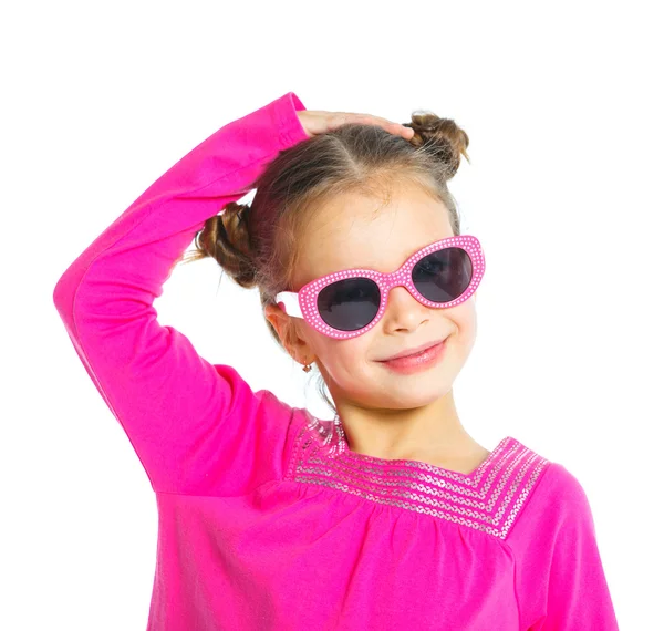 Little fashionable girl — Stock Photo, Image