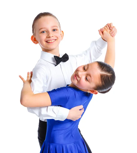 Young ballroom dancers — Stock Photo, Image
