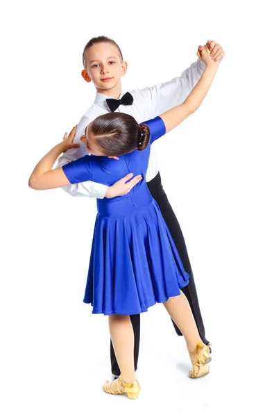 Young ballroom dancers — Stock Photo, Image