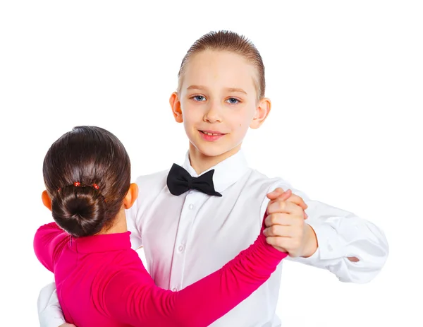 Jonge ballroom dansers — Stockfoto