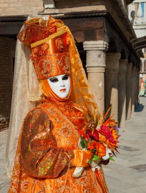 Mask in Venice clipart