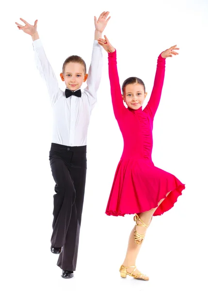 Молодий бальних танцюристів — стокове фото