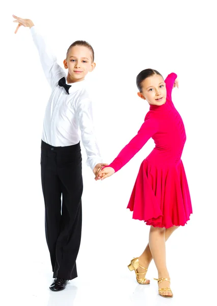 Jóvenes bailarines de salón —  Fotos de Stock