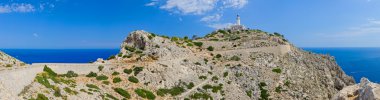 Lighthouse at Cape Formentor. clipart