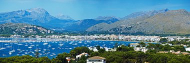 Panoramic View of Alcudia Bay clipart