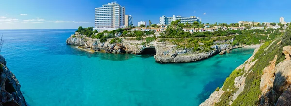 Panoramautsikt fra Bay Mallorca – stockfoto