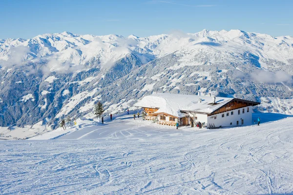 Estación de esquí en Austria — Foto de Stock