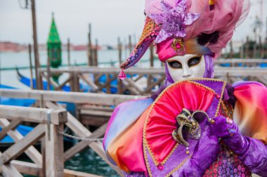 Mask in Venice clipart