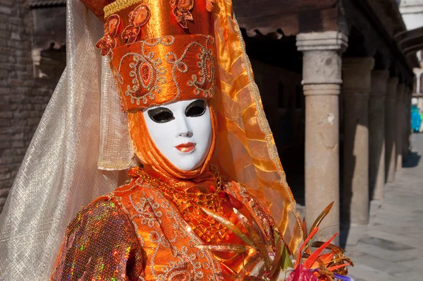 Maschera in venezia — Foto Stock