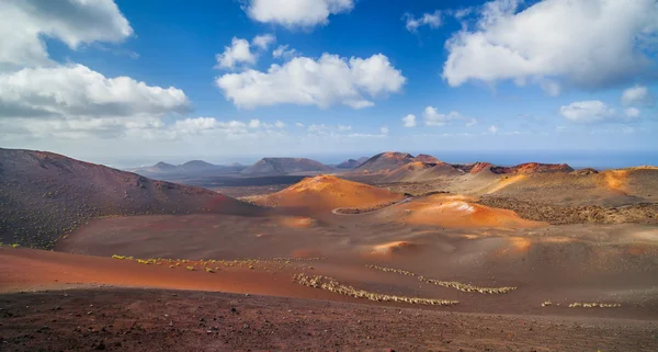 Montanhas de fogo, Timanfaya — Fotografia de Stock