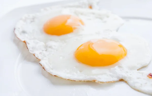 stock image Double fried egg