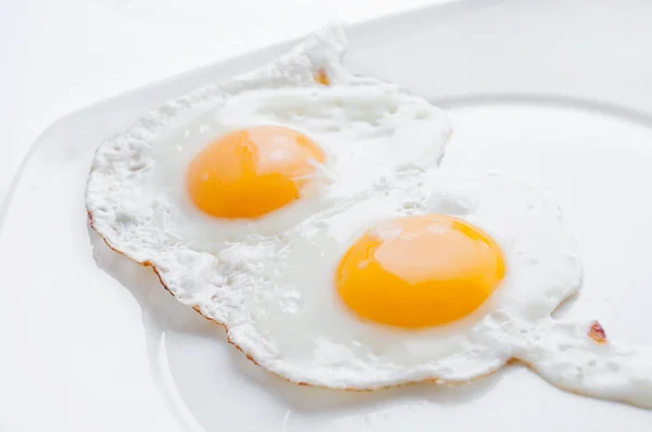 stock image Double fried egg