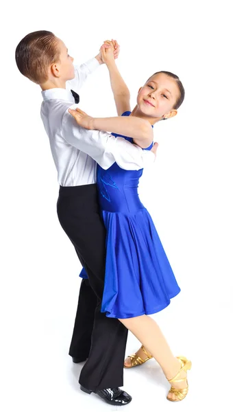 Unga ballroom dansare — Stockfoto