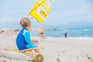 Çocuk beach tatil