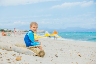 Çocuk beach tatil