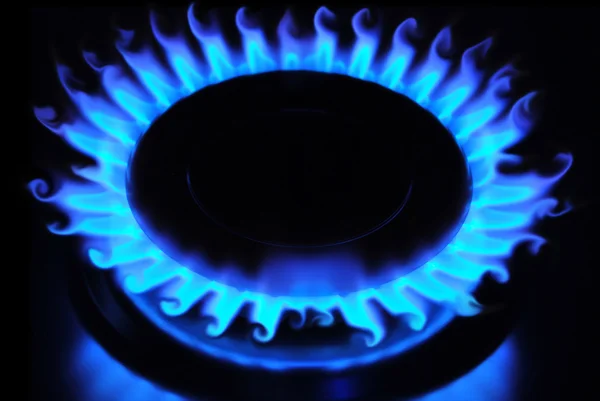 Gas flame — Stock Photo, Image