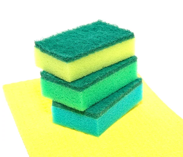 Esponjas para lavar vajilla —  Fotos de Stock