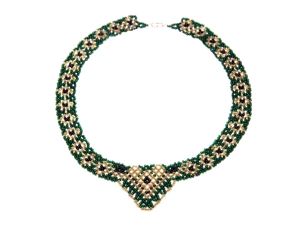 Un hermoso collar de perlas — Foto de Stock