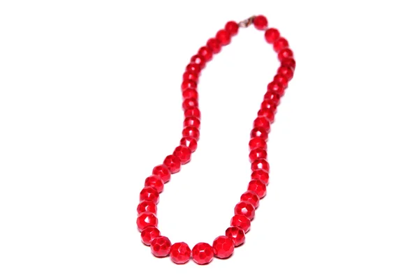 The red beads — Stock Photo, Image
