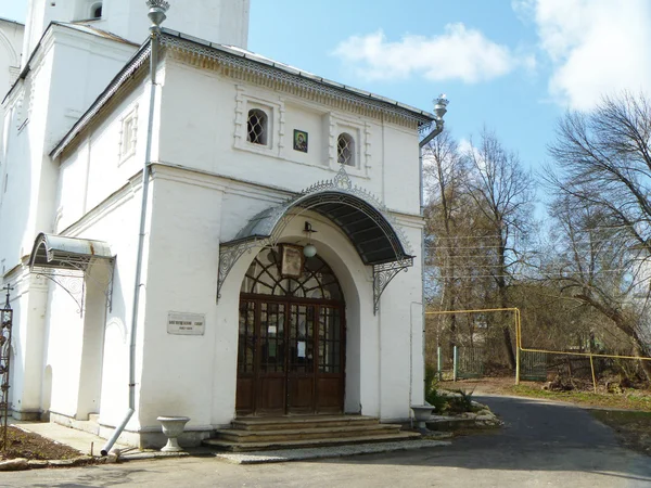 Είσοδος στον καθεδρικό ναό του blagoveschenskiy στην πόλη vyazniki Εικόνα Αρχείου