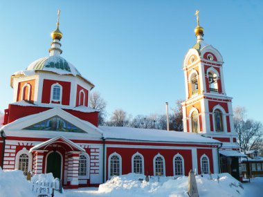 Vozdvizhenskaya Kilisesi. Rusya, vladimirskaya obl. g.vyazniki