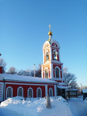 Vozdvizhenskaya Kilisesi. Rusya, vladimirskaya obl. g.vyazniki