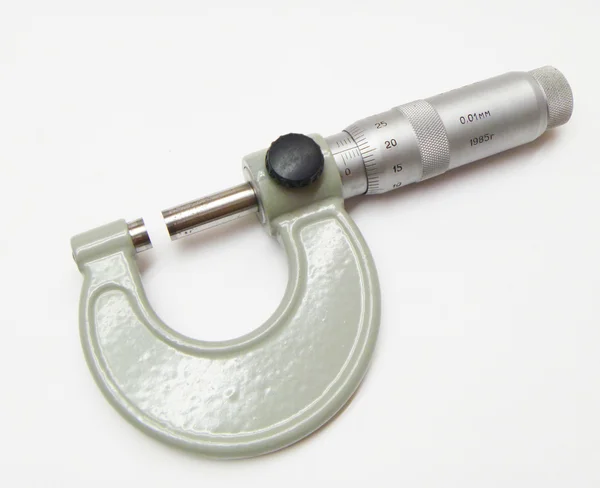 Measuring instrument micrometer — Stock Photo, Image