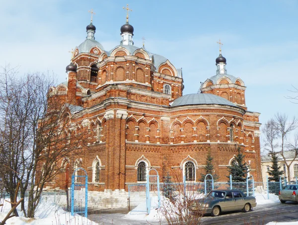 Собор в городе Коврово (Спасо-Преображенский) ) — стоковое фото