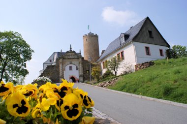 Castle Scharfenstein, Erzgebirge clipart