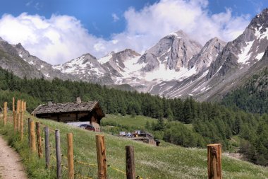 Snow-capped summits