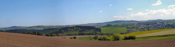 Panorama erzgebirge, deutschland — Stockfoto