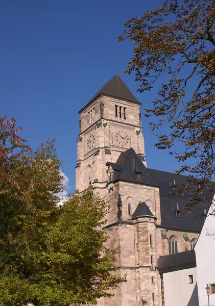 Замковая церковь в Хемнице-2 — стоковое фото