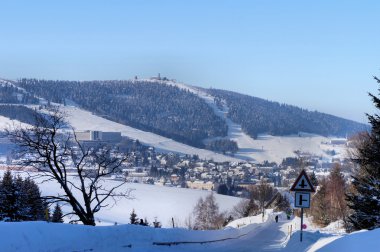 The Erzgebirge in Saxonia clipart