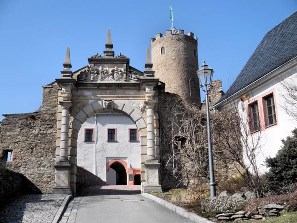 通往城堡的大门 — 图库照片