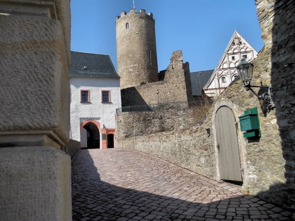 View to the castle keep — Stock Photo, Image