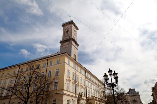 Rathaus in lviv (lemberg)) — Stockfoto