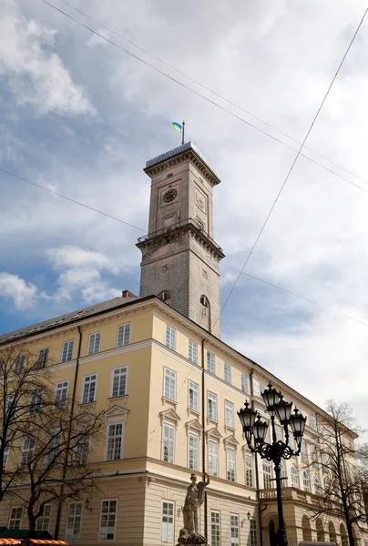 Lviv City Hall — Stock Photo, Image