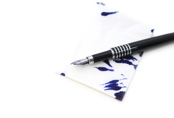 Ink fountain pen — Stock Photo, Image