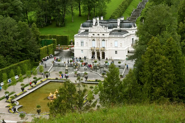 Schloss w linderhof — Zdjęcie stockowe