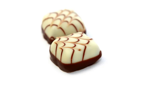 Caramelle al cioccolato bianco — Foto Stock