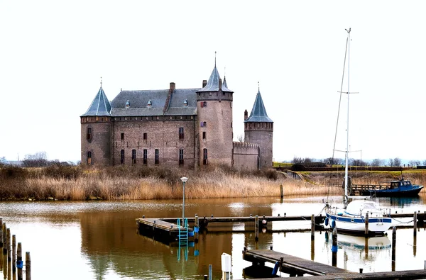 Castle in Muiden — Stock Photo, Image