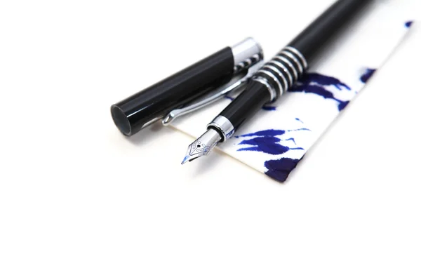 Tinta caneta-tinteiro — Fotografia de Stock