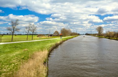 Güzel Hollandalı peyzaj